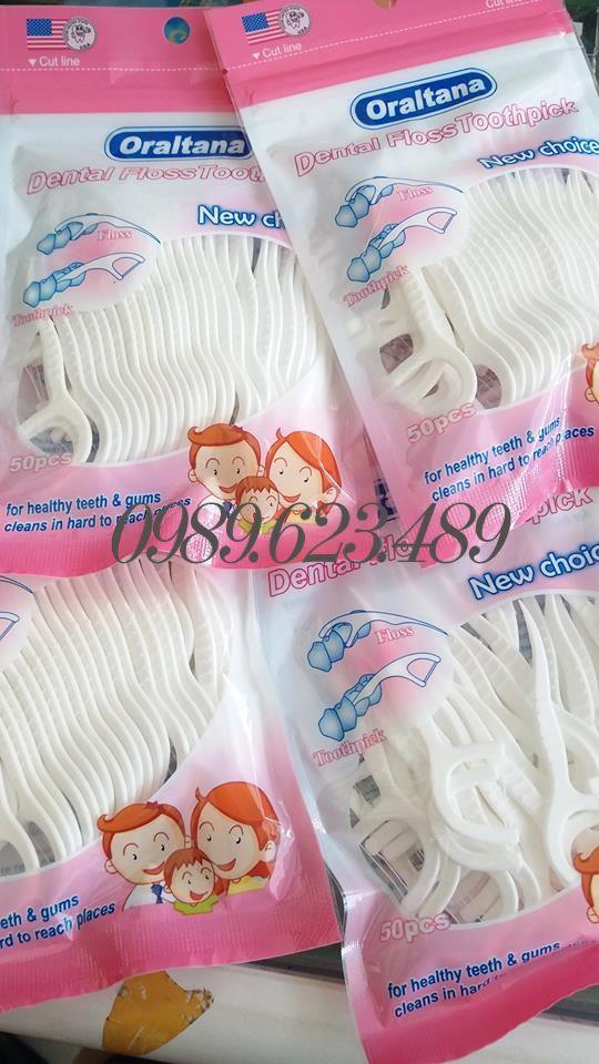 Tăm chỉ nha khoa - Combo 5 gói (Mỗi gói 50 chiếc)