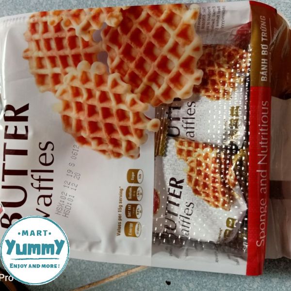 Bánh bơ trứng Butter Waffles Richy 180gram (Bánh Butter Waffles Richy)