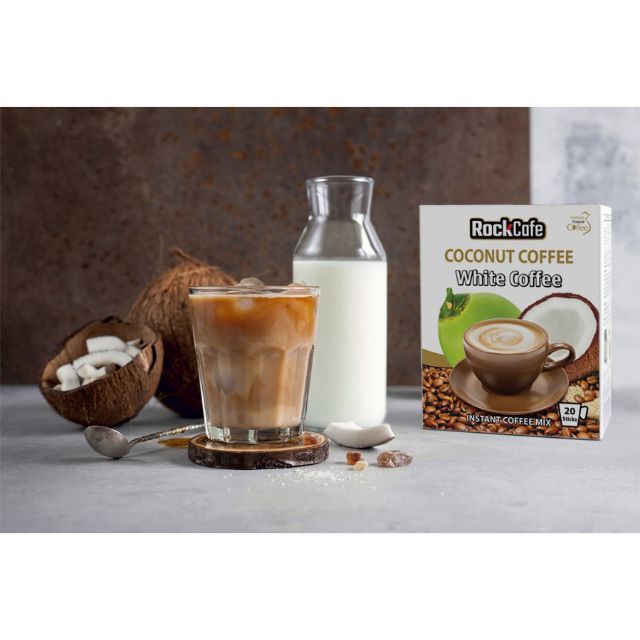 Combo 10 hộp Cà phê Dừa White coffee ( date mới)