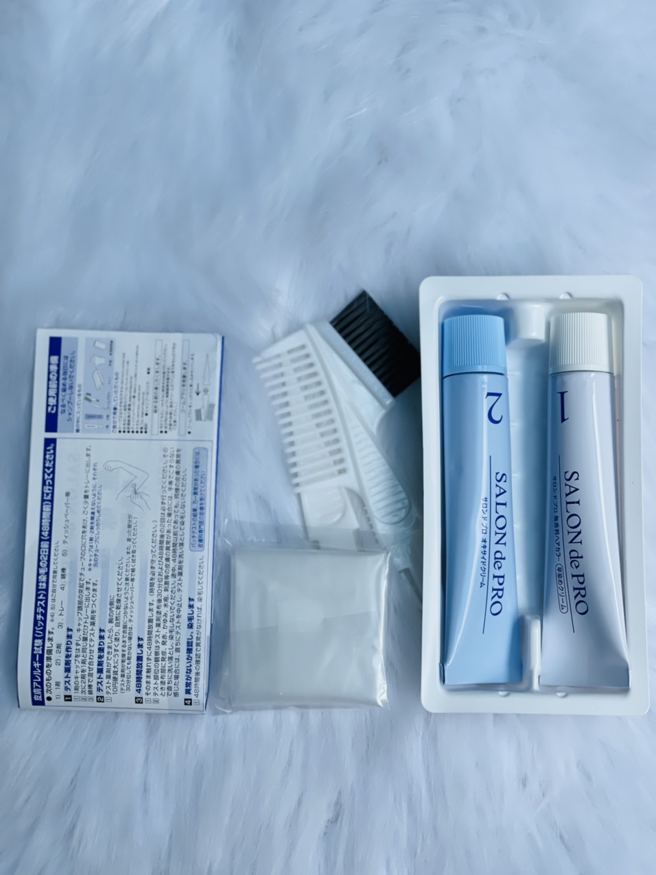 Thuốc nhuộm tóc Phủ Bạc 100% (không mùi) Salon De Pro - Japan