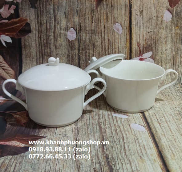 Thố súp Anh Vũ sứ Minh Long - thố súp sứ Minh Long