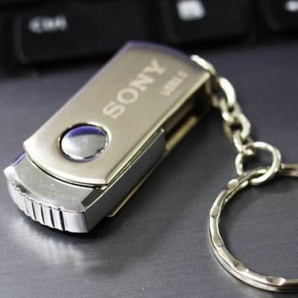 USB Sony Móc Khóa 8GB/16G/ 32G (XÁM)
