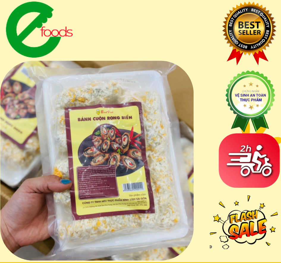Bánh Cuộn Rong Biển (Chọn Giao Hàng 2h giúp shop )