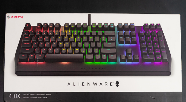 Bàn phím cơ gaming dell alienware aw410k rgb switch cherry brown - hàng chính hãng - bh 1 năm - có xuất vat