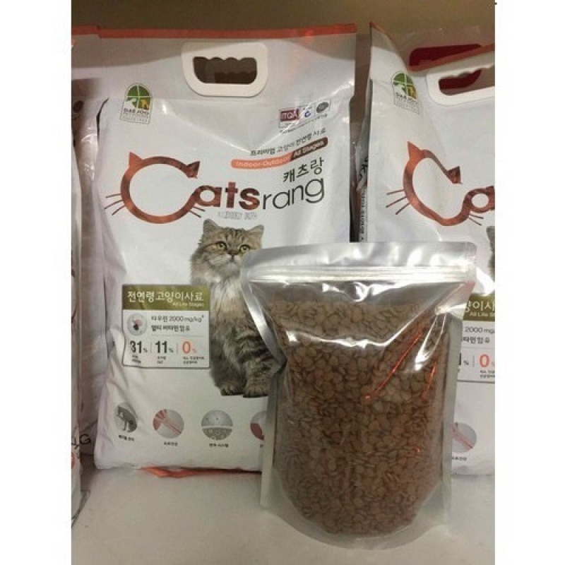 1kg Hạt Catsrang Hàn Quốc - Thức ăn khô cho mèo trưởng thành