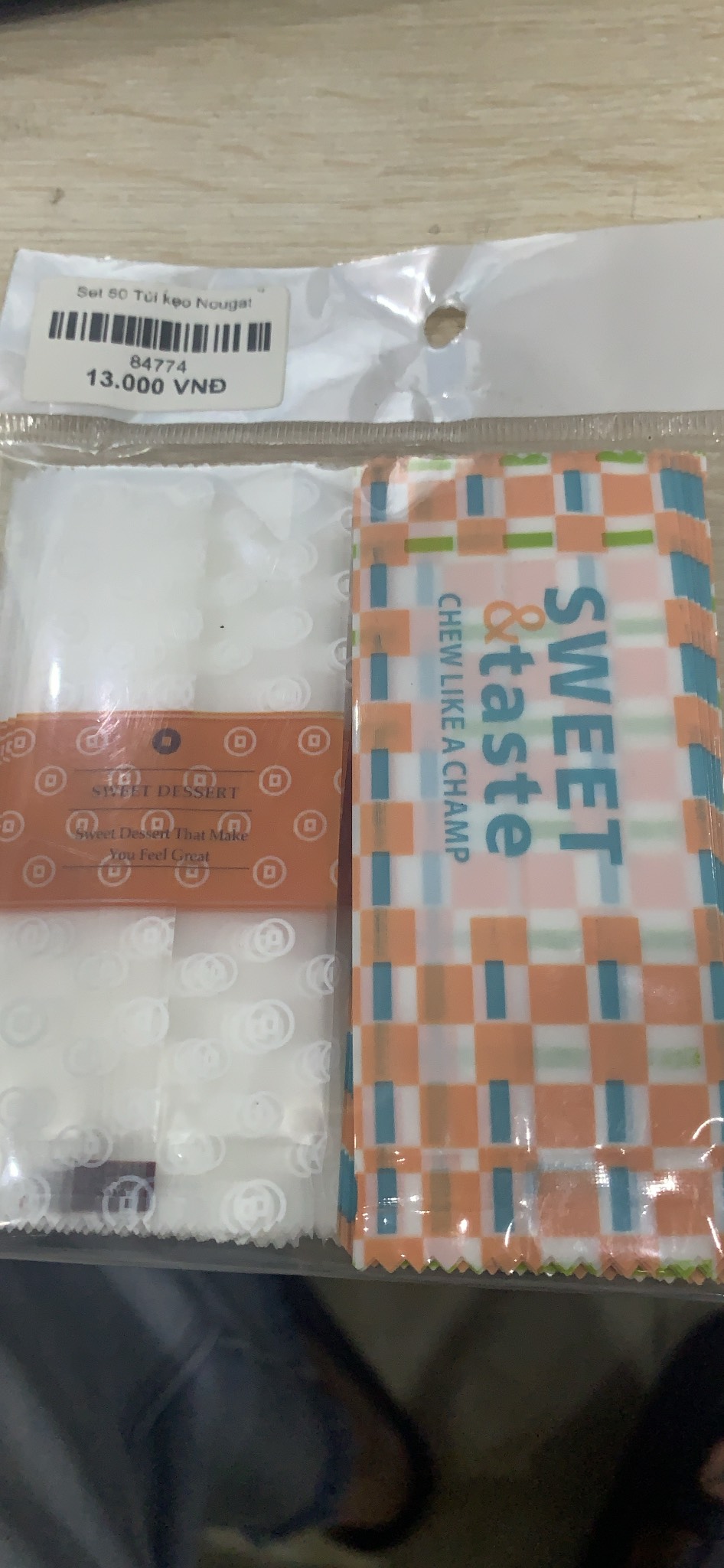 Set 50 Túi kẹo Nougat