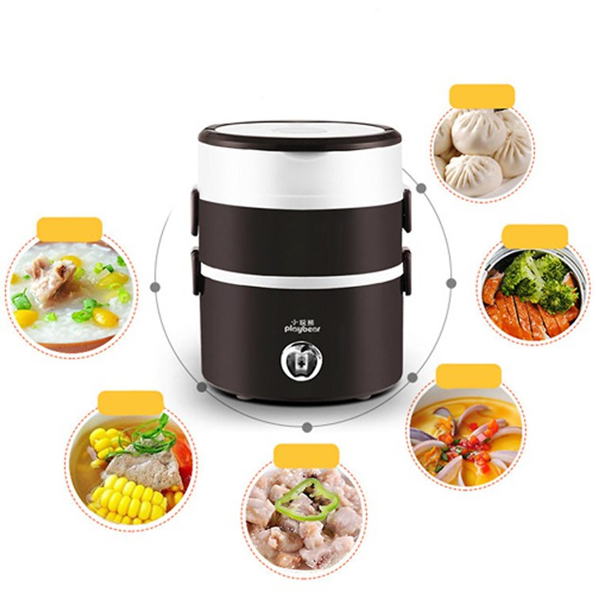 Nồi cơm điện - Nồi cơm 3 tầng