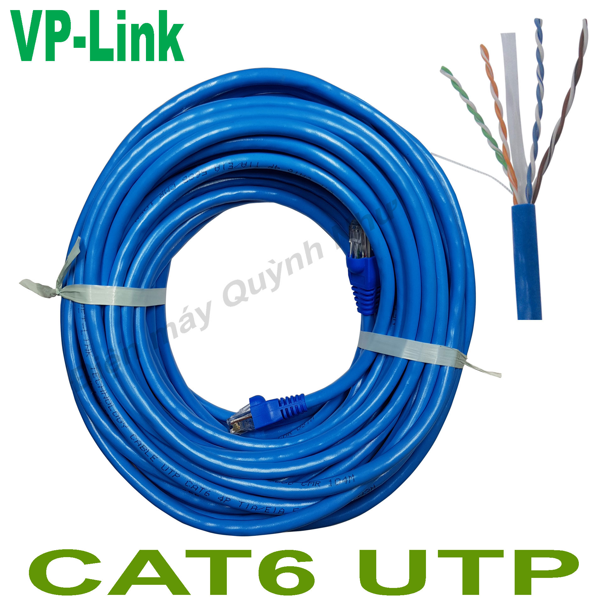[HCM]10m Dây mạng (cáp lan) CAT6 bấm sẵn 2 đầu