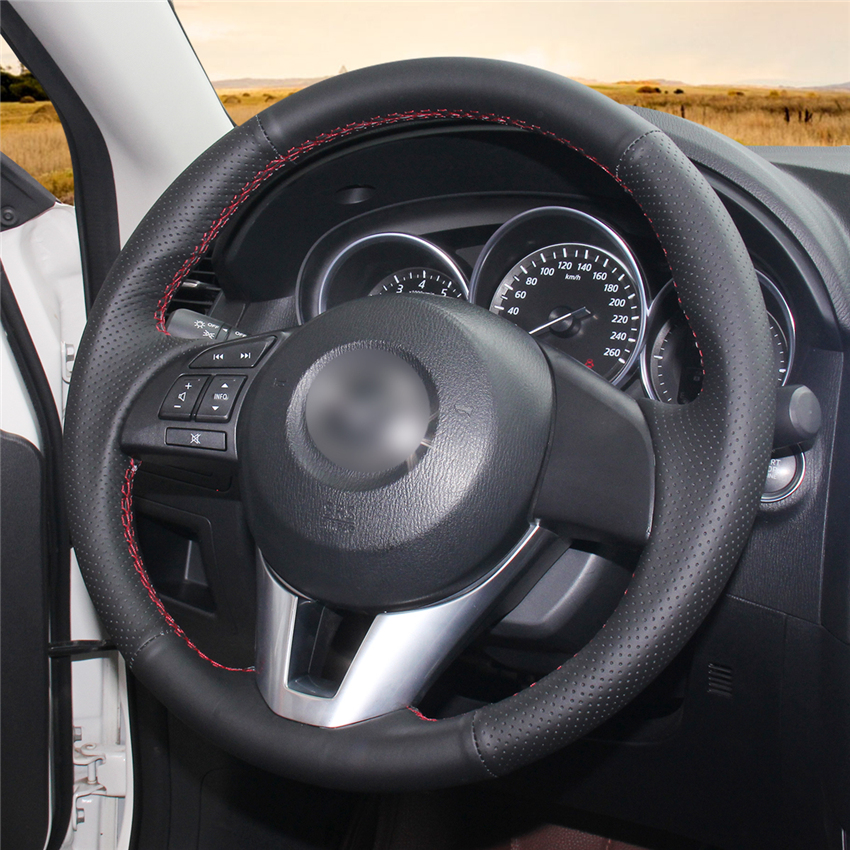 Bọc vô lăng xe Mazda 2, Mazda 3, Mazda 6, Mazda CX5 2013-2017