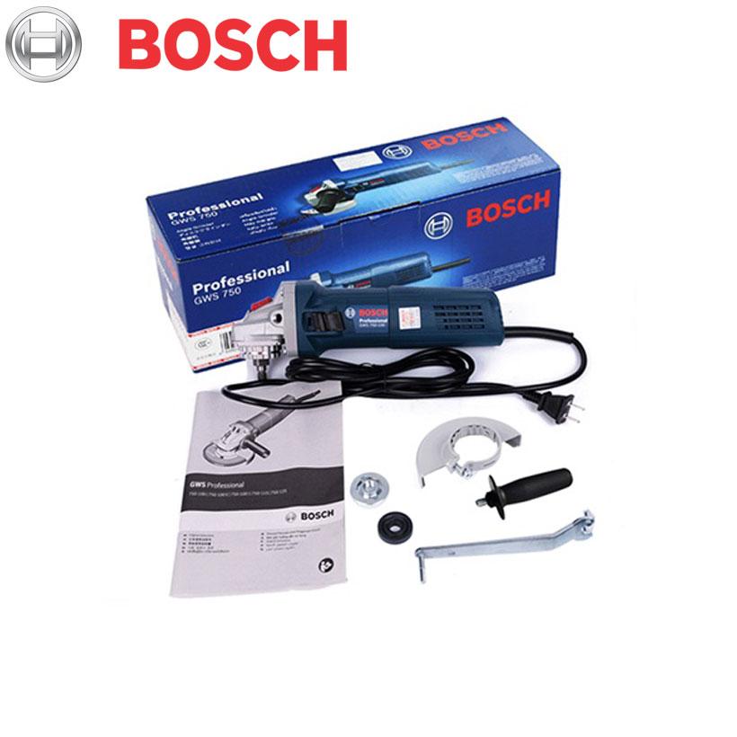 Máy mài góc Bosch GWS 750-100 Professional (Xanh)
