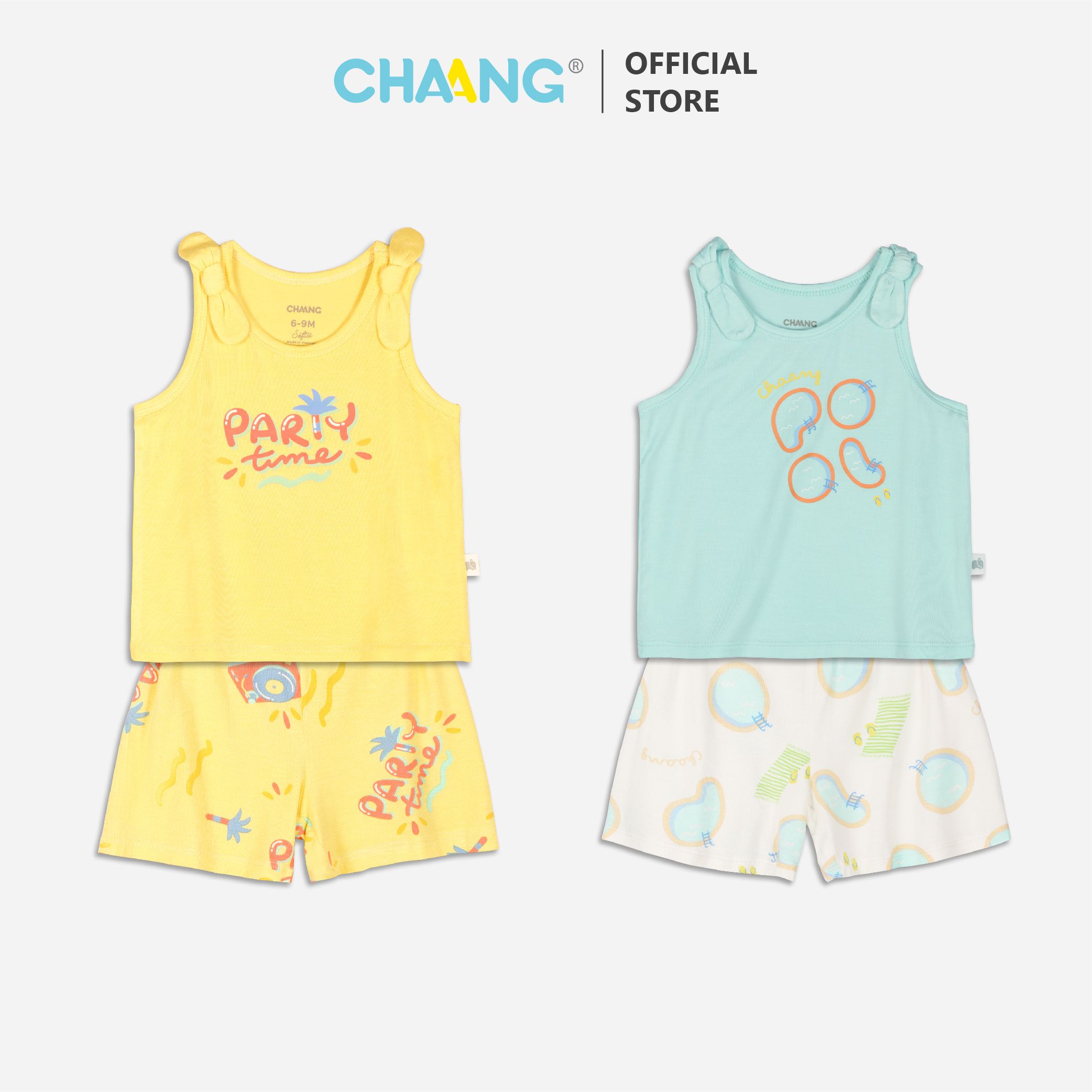 [CHAANG] Bộ ba lỗ nơ bé gái Pool Chaang