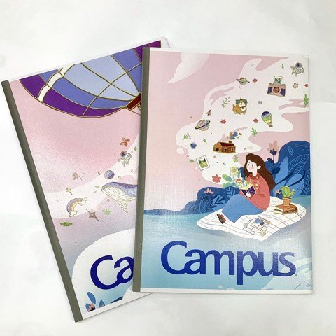 [Mẫu mới 2022] Lốc 10 Vở KN Campus PICNIC 80 trang