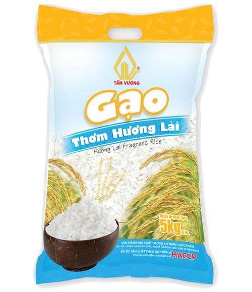 TẤN VƯƠNG - GẠO THƠM HƯƠNG LÀI 5KG