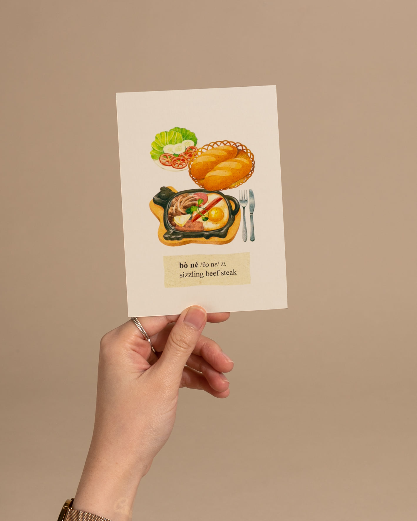 Postcard món ăn/hình ảnh Việt Nam