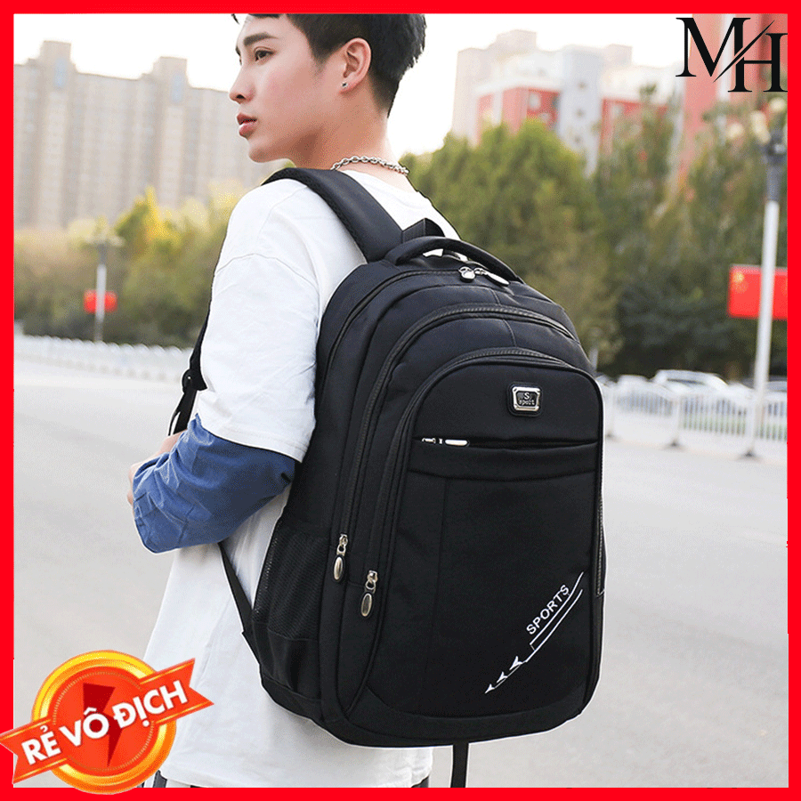 [SIZE CAO 48CM] Balo LAPTOP cao cấp SPORT thời trang Siêu Bự Khổng Lồ, balo du lịch, đi về quê, công tác đường dài gọn nhẹ tiện dụng