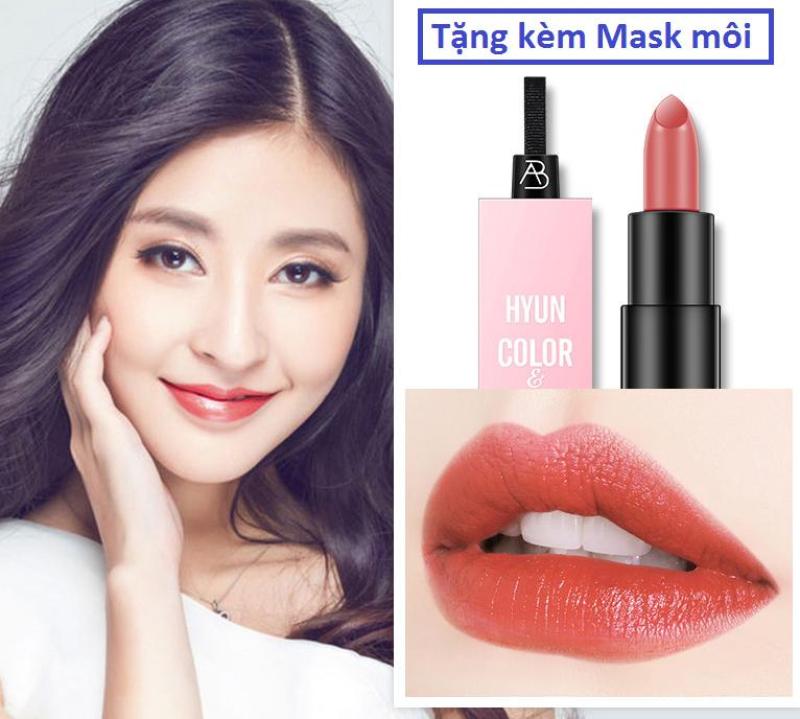 Son Hyun Siêu Lì Hồng San Hô (Tặng 01 Mask môi)