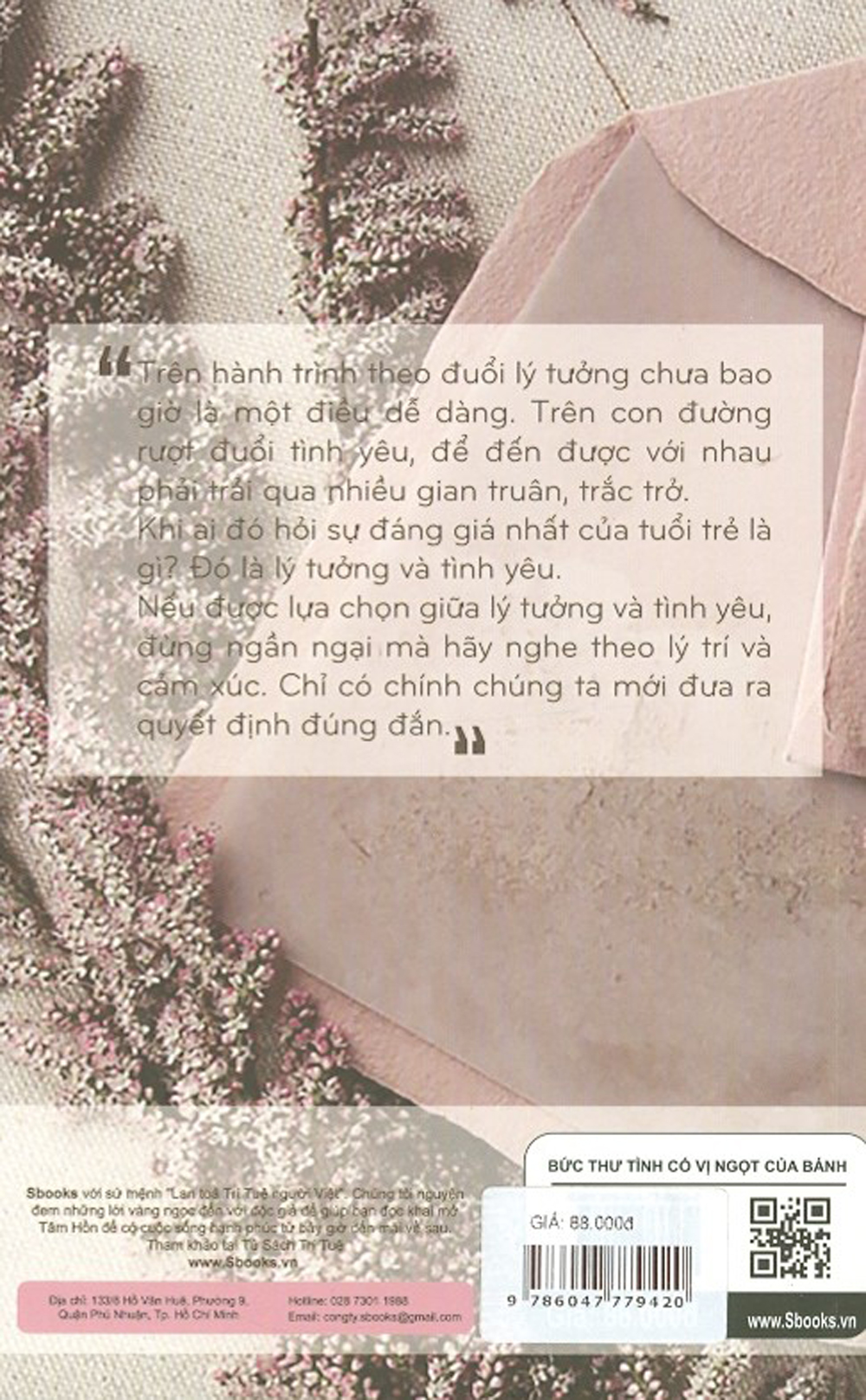Bức Thư Tình Có Vị Ngọt Của Bánh
