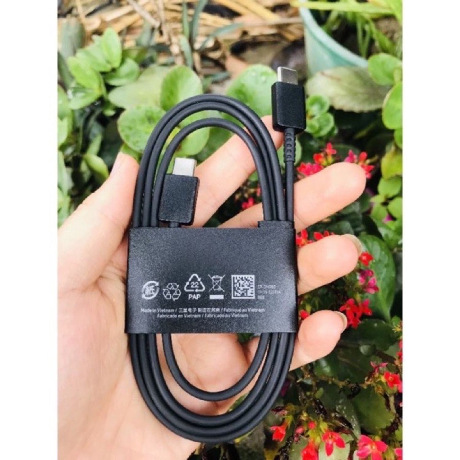 Cáp Sạc Nhanh Type C - Type C Dài 1m8 Samsung Chính Hãng