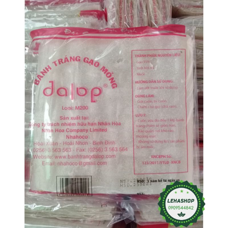 Bánh cuốn chả ram Bình Định 200gr