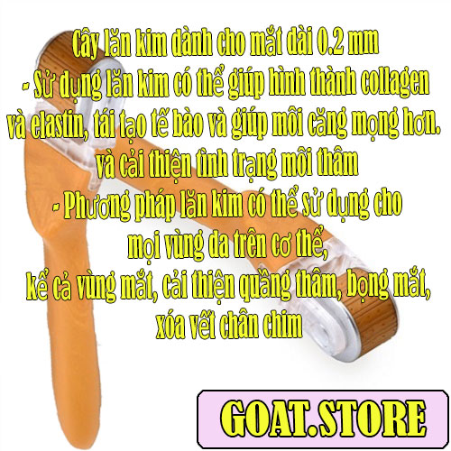 Lăn Kim Mắt, Lăn Kim Môi Dr.Roller mini 0.2mm