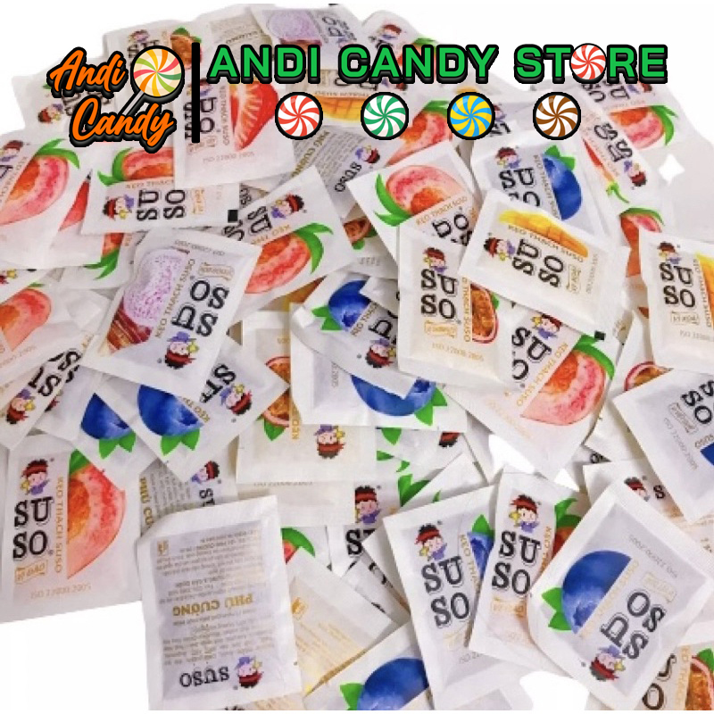 Kẹo Thạch Trái Cây SUSO PHÚ CƯỜNG 780gr