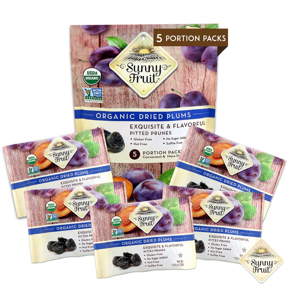 [Hoàn Tiền 15%]Mận khô hữu cơ Sunny fruit organic plum 150g