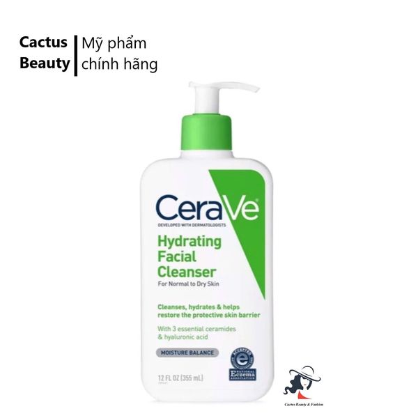 Sữa rửa mặt Cerave Hydrating Facial Cleanser Moisture Balance