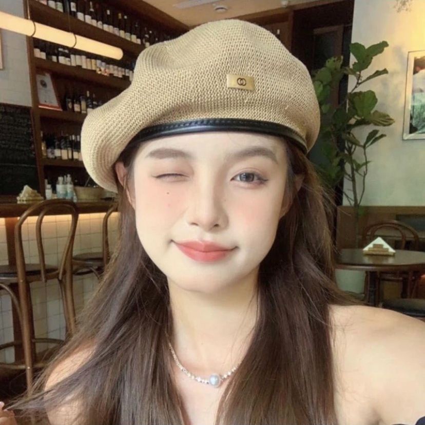 Mũ nồi, mũ beret thời trang phong cách hàn quốc