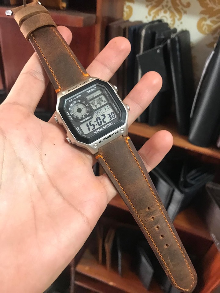 [HCM]DÂY DA ĐỒNG HỒ CASIO AE 1200 WHD