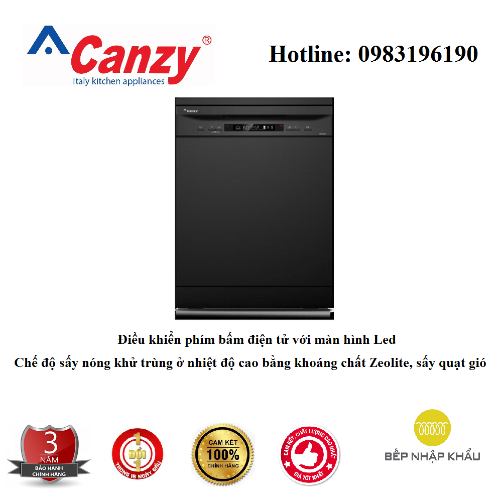 Máy rửa bát canzy cz p1036r