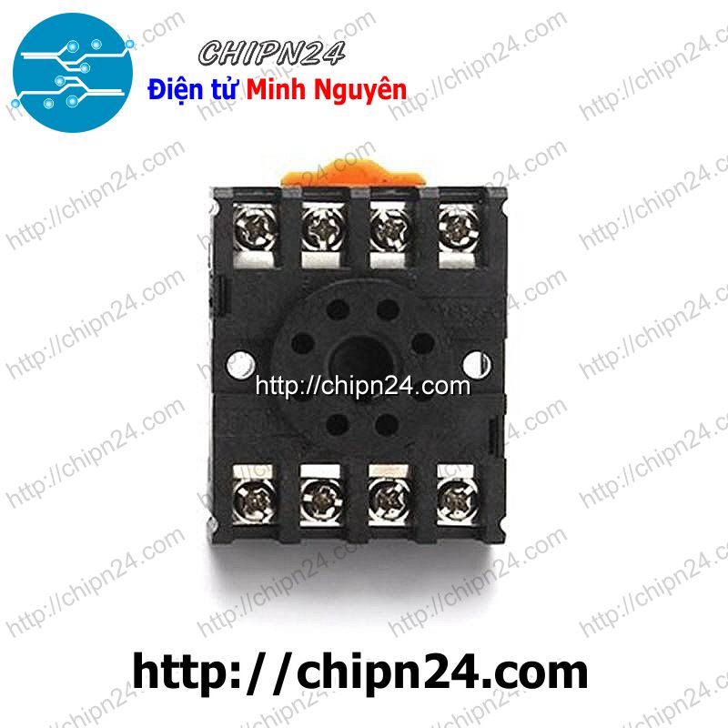 [1 cái] (Q88) Đế Relay Kiếng 8 Chân Tròn (PF083A MK2P AH3 ASY DH48S) - HH005990