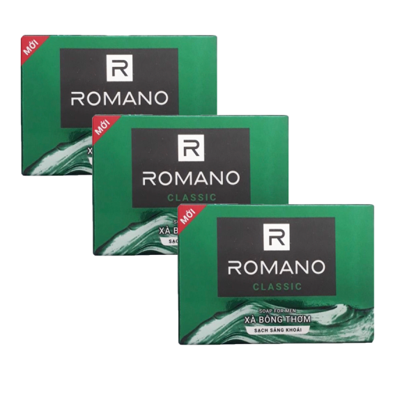 Combo 3 Xà bông tắm Romano Classic 90g*3 nhập khẩu