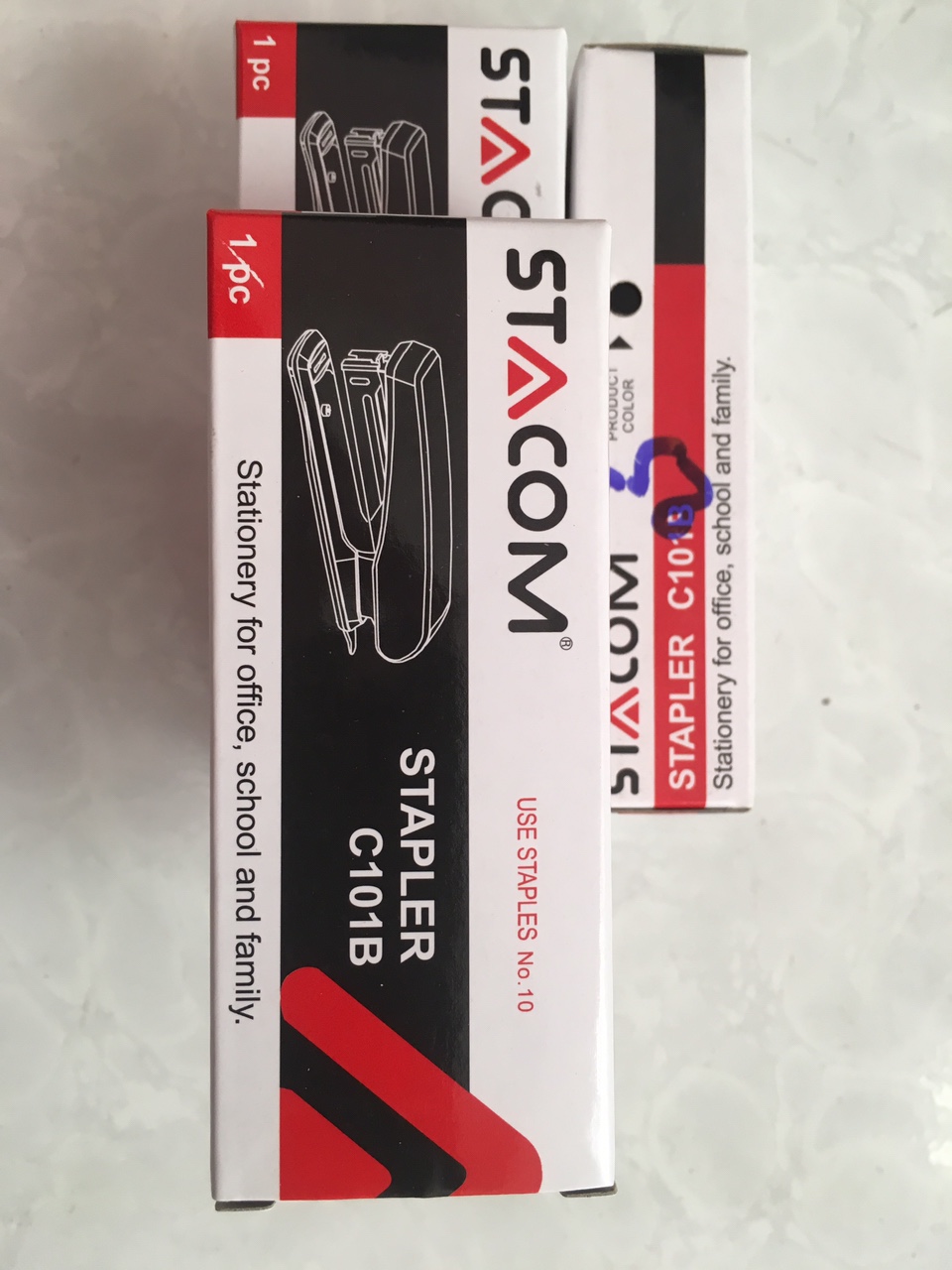 [HCM]BỘ 2 BẤM KOM STACOM C-101B (MÀU NGẪU NHIÊN)