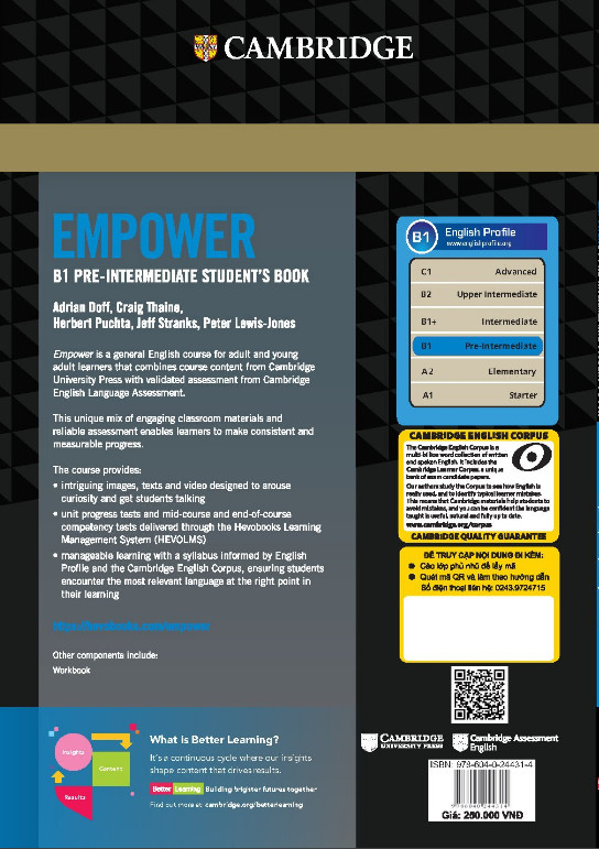 Sách - Empower B1 Pre-Intermediate Student's Book with Online Access