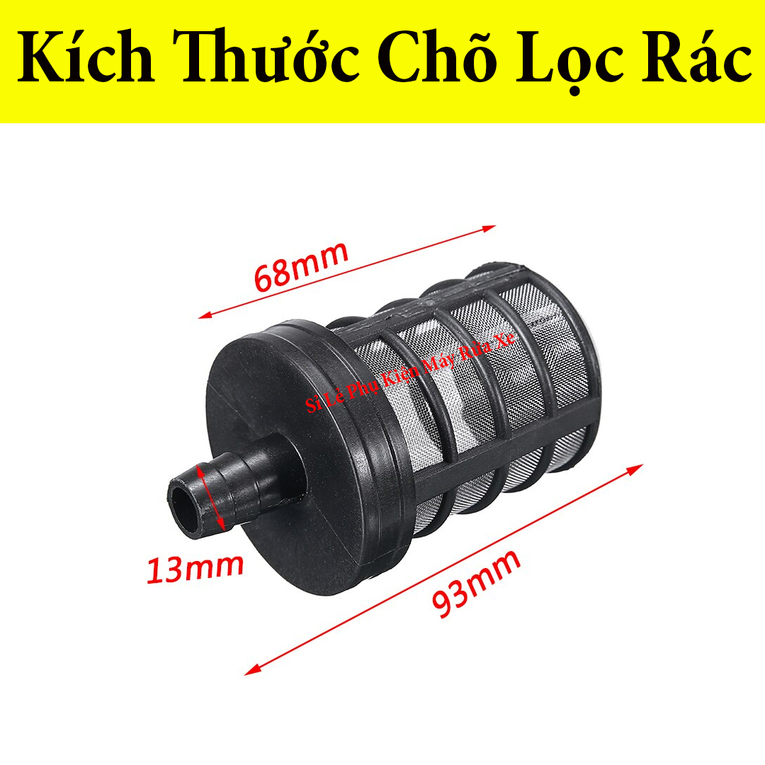 Lọc rác máy rửa xe áp lực cao ( lọc đen )