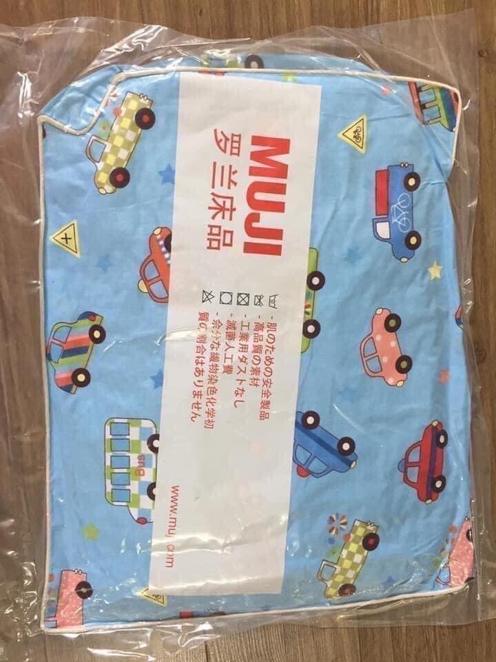 GỐI MUJI TRẺ EM HÀNG XUẤT DƯ