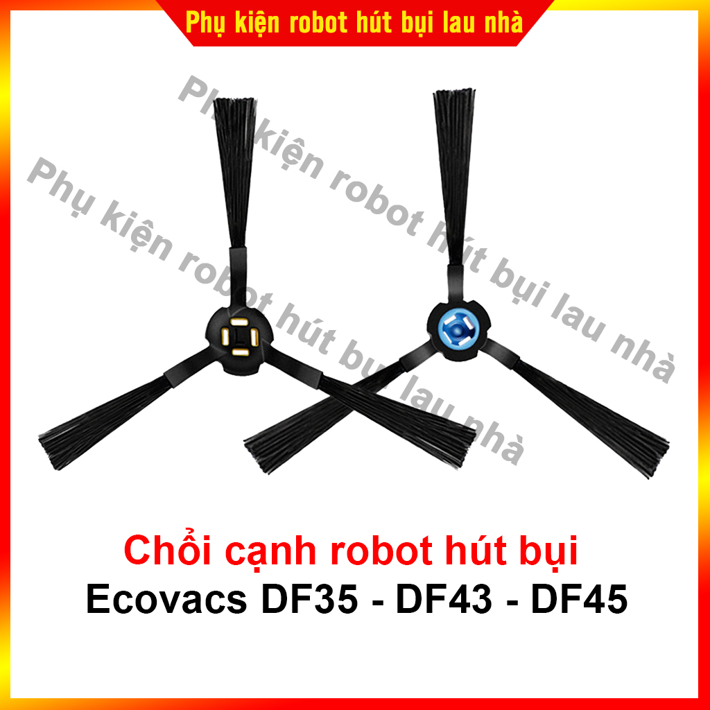 Phụ kiện robot hút bụi Ecovacs DF43, DF45 ( Chổi cạnh, lọc bụi, khăn lau)