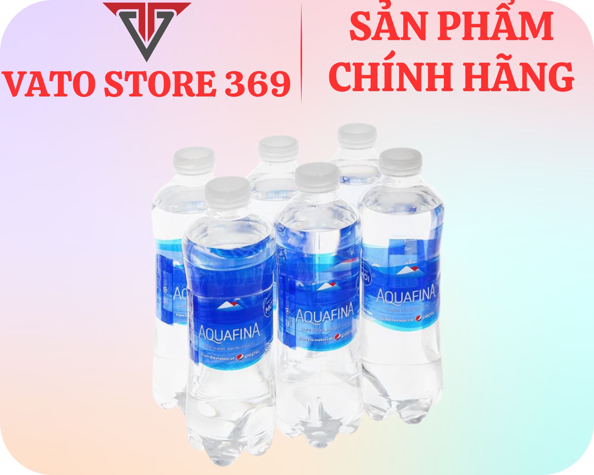 Nước uống đóng chai aquafina chai 500ml