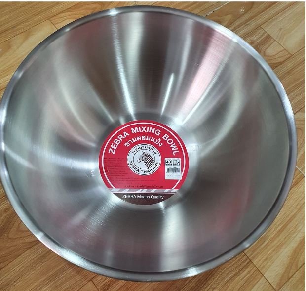 Thau trộn inox 304 Zebra - Thái Lan - Nhiều size