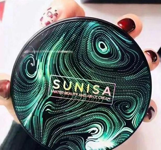 Phấn nước SUNISA che khuyết điểm, trang điểm siêu êm