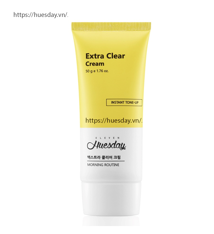 Kem làm trắng da chuyên sâu Extra Clear Cream Huesday