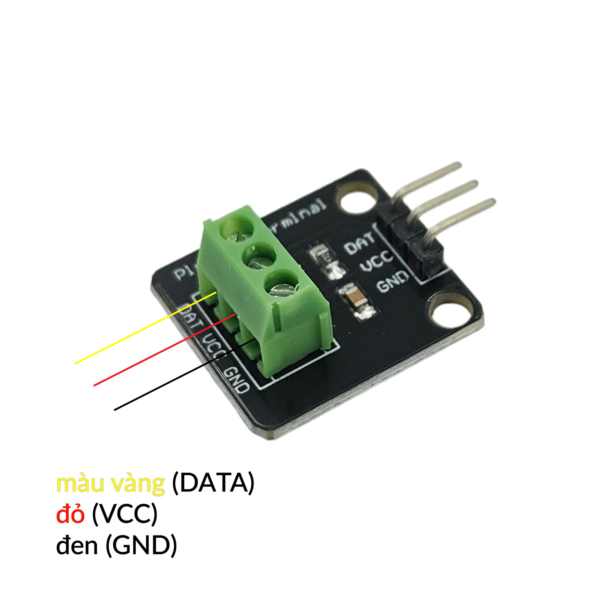Module cảm biến nhiệt độ DS18B20 đầu dò chống nước