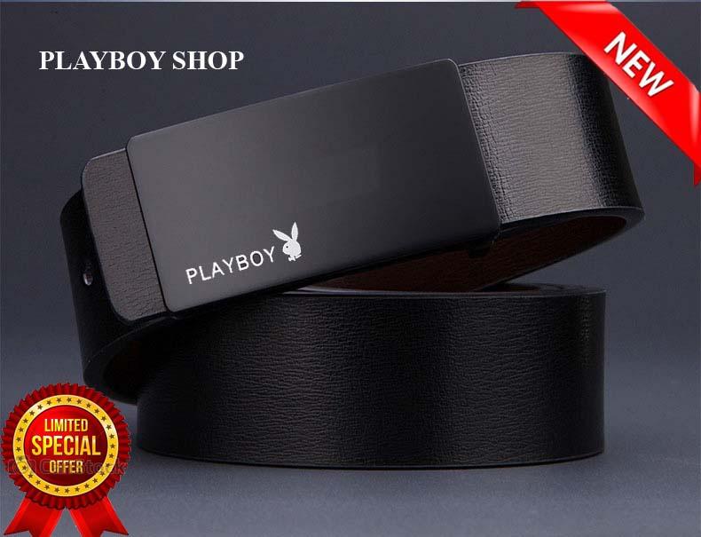Thắt lưng da Playboy BLKB01