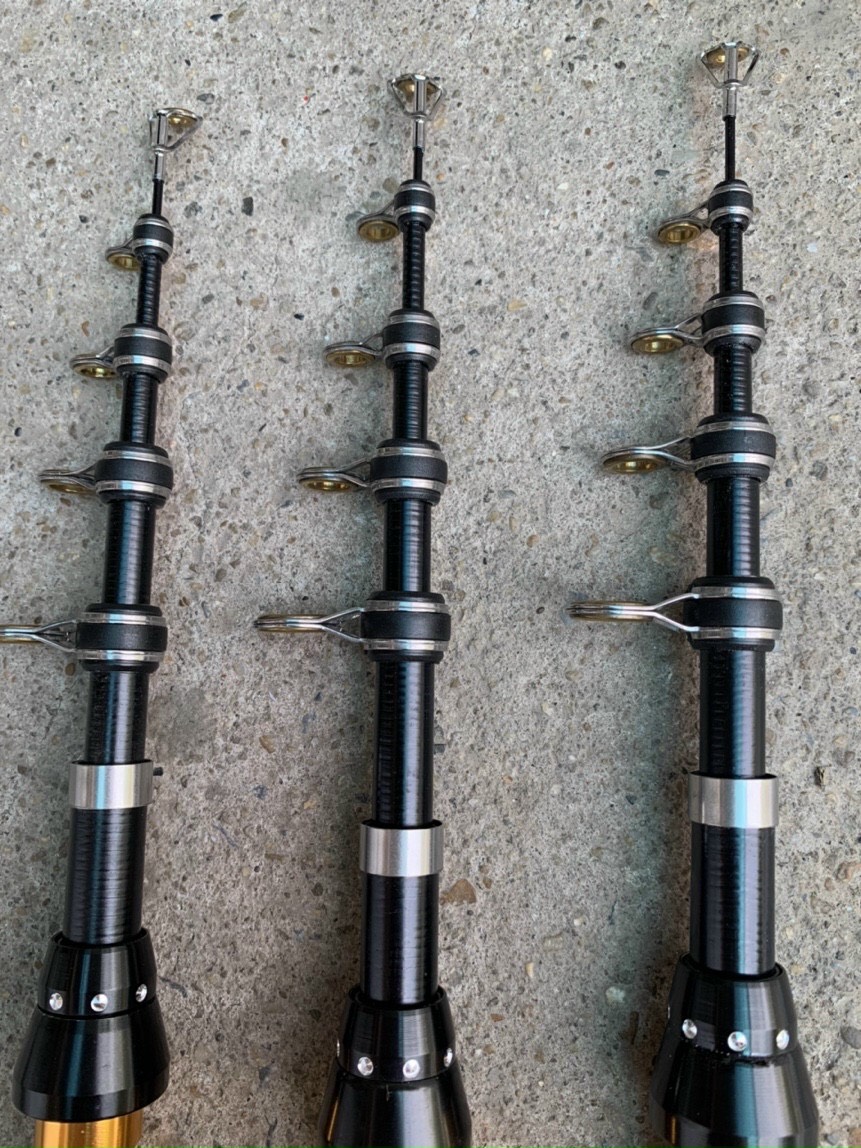 Cần máy  rút shimano thu gọn 45cm