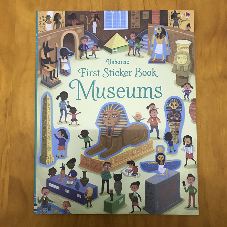 Usborne Sticker Book - Museums