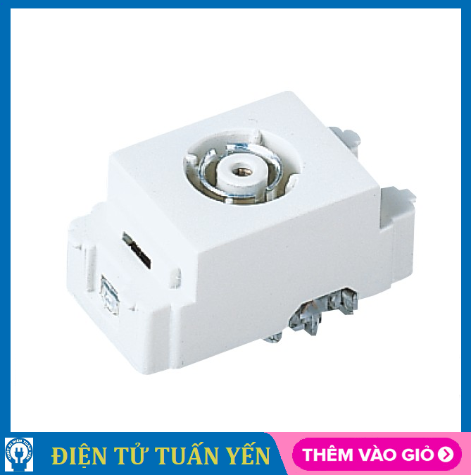 Ổ cắm anten tv panasonic wzv-1201w dòng full thiết kế nhỏ gọn