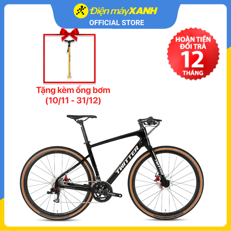 [Tặng Nón bảo hiểm] Xe đạp thể thao Road Twitter Gravel PB Hybrid 29 inch Size M