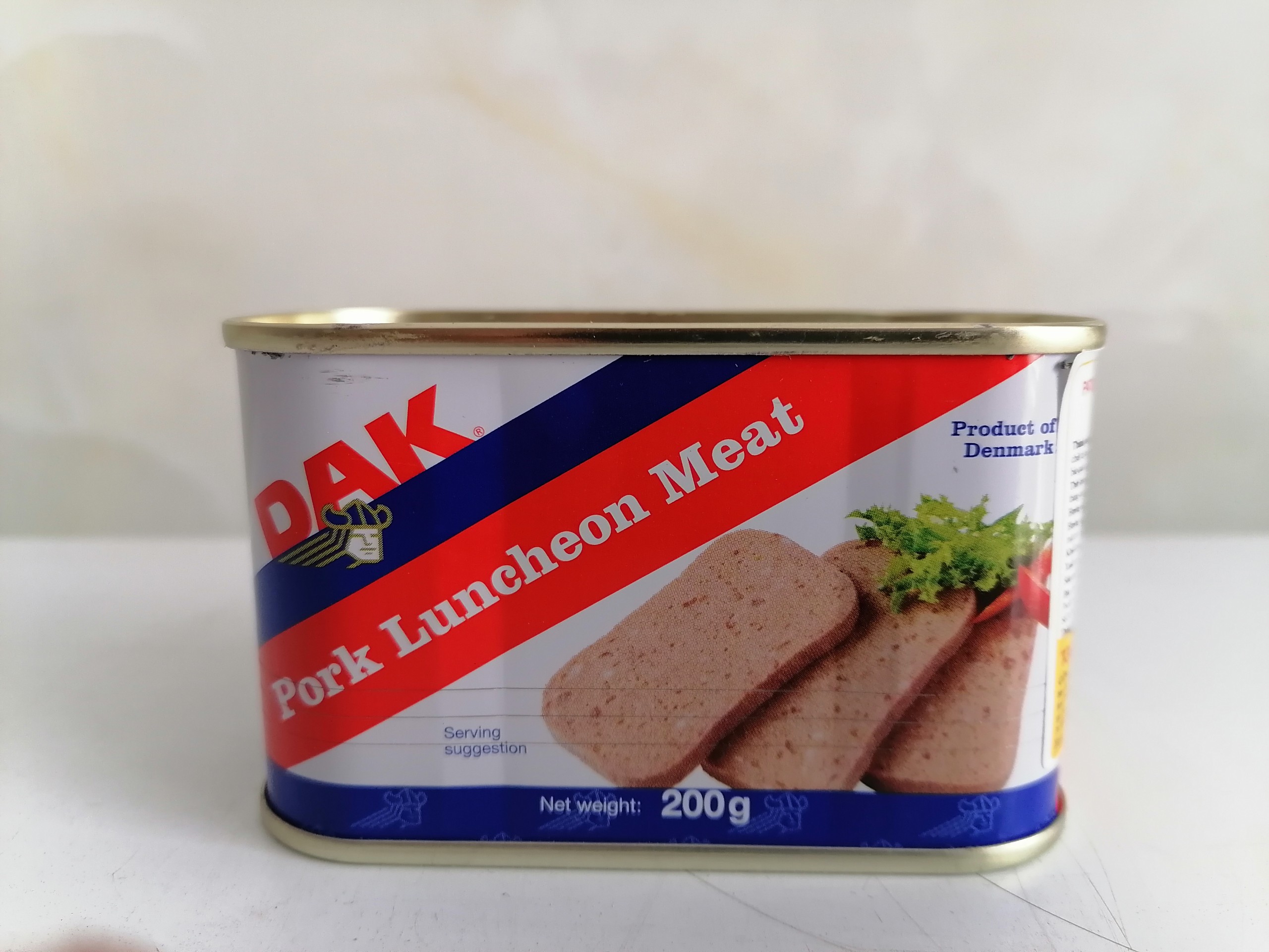 [200g – Hộp vuông] PATE THỊT HEO [Denmark] DAK Pork Luncheon Meat (tgc-hk)