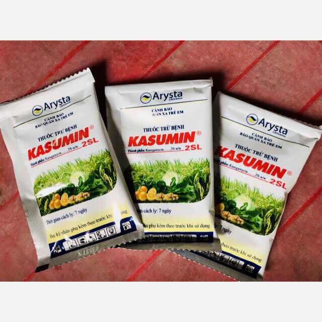 Combo 3 gói Thuốc trừ bệnh KASUMIN 2 SL - Gói 20ml