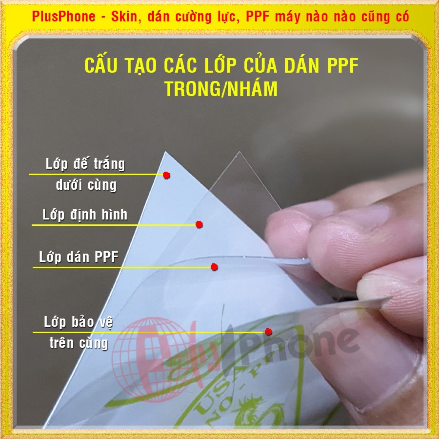 Dán dẻo PPF loại trong và nhám cho LG Wing (5G)